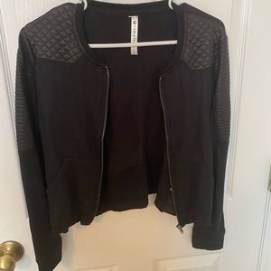 Fabletics Cotton Moto Jacket